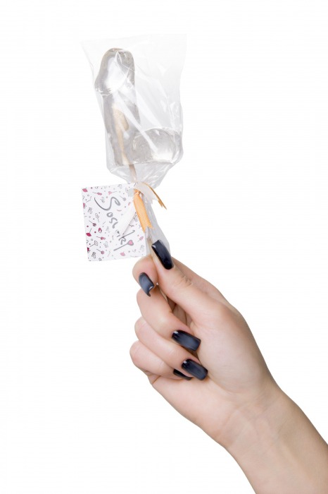 Прозрачный леденец в форме фаллоса со вкусом пина колады - Sosuчki - купить с доставкой в Северске