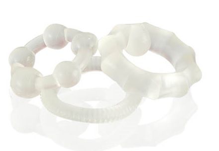 Набор из 3 прозрачных эластичных эрекционных колец - Sitabella - в Северске купить с доставкой