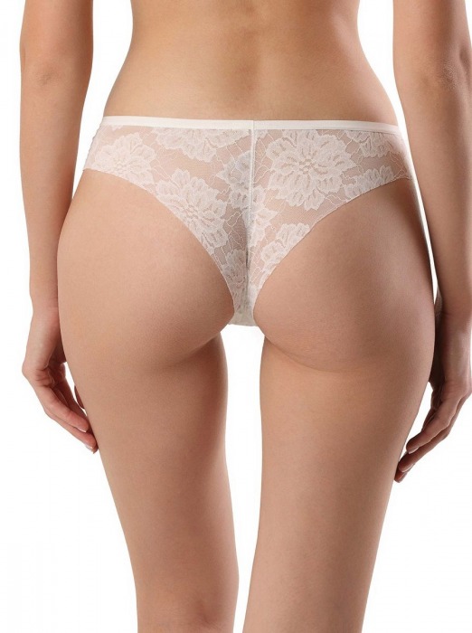 Нежные кружевные трусики-танга Eva - Вибратор-реалистик №10 с усиками - 17 см. купить с доставкой