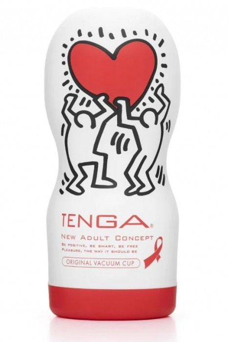 Мастурбатор Keith Haring Cup Deep Throat - Tenga - в Северске купить с доставкой