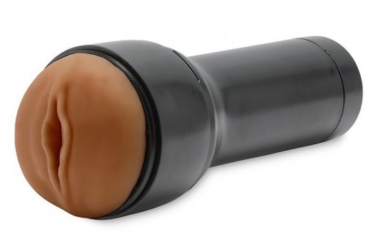Коричневый мастурбатор-вагина Feel Stroker - Kiiroo - в Северске купить с доставкой