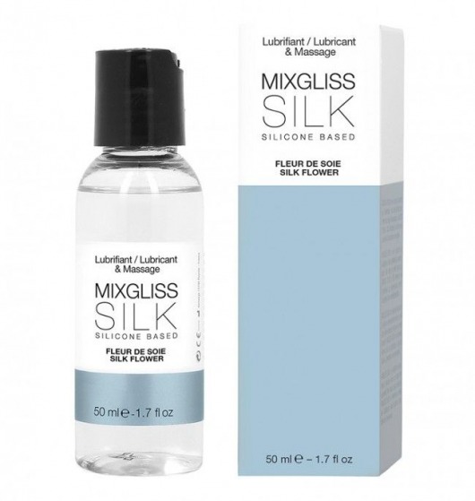 Смазка на силиконовой основе Mixgliss Silk - 50 мл. - Mixgliss - купить с доставкой в Северске
