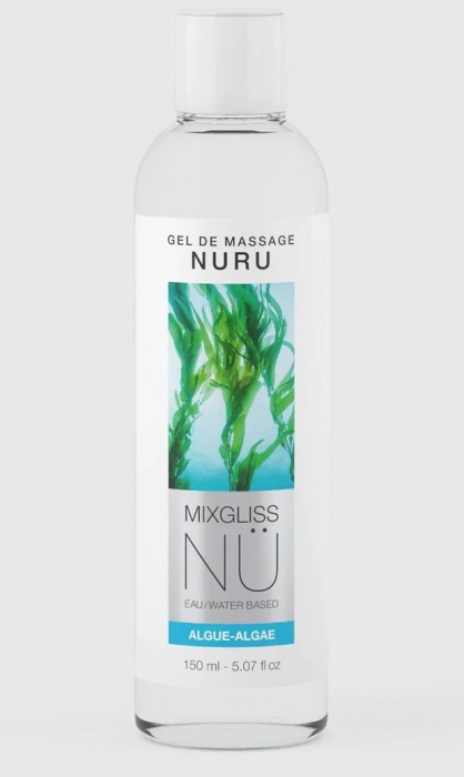 Массажный гель на водной основе Mixgliss NU Algae - 150 мл. - Mixgliss - купить с доставкой в Северске