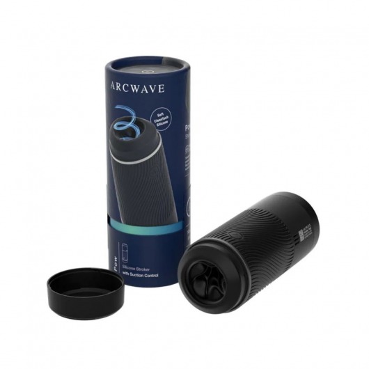 Черный мастурбатор с контролем всасывания Arcwave Pow Stroker - Arcwave - в Северске купить с доставкой