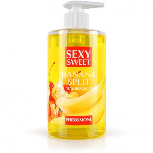 Гель для душа Sexy Sweet Banana Split с ароматом банана и феромонами - 430 мл. -  - Магазин феромонов в Северске