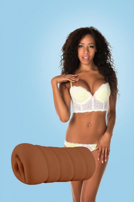 Коричневый мастурбатор-вагина BRIANNA - Dream Toys - в Северске купить с доставкой
