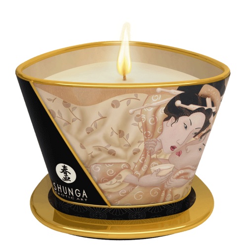 Массажная свеча Vanilla Fetish с ароматом ванили - 170 мл. - Shunga - купить с доставкой в Северске