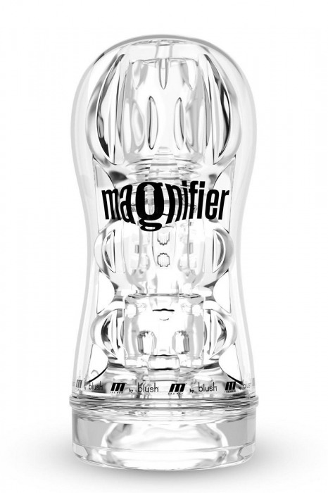 Прозрачный мастурбатор Soft and Wet Magnifier - Blush Novelties - в Северске купить с доставкой