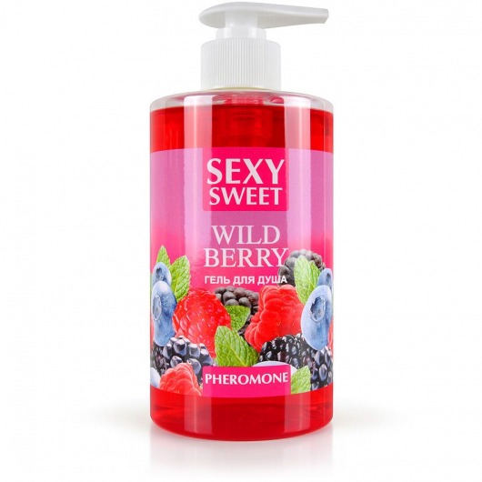 Гель для душа Sexy Sweet Wild Berry с ароматом лесных ягод и феромонами - 430 мл. -  - Магазин феромонов в Северске