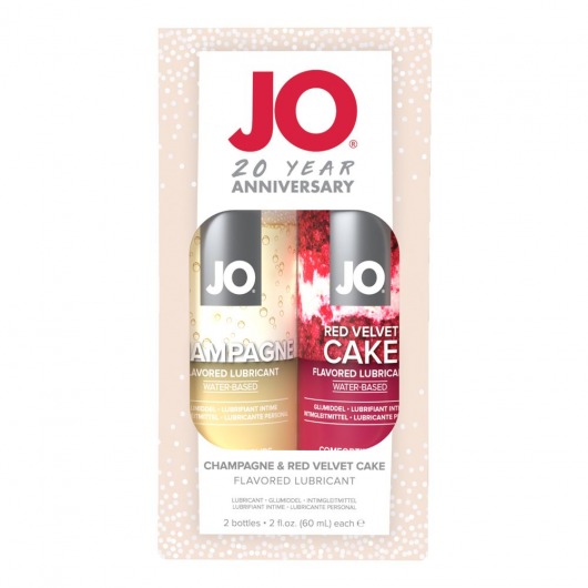 Подарочный набор из 2 лубрикантов Limited Edition 20 Year Anniversary Set - System JO - купить с доставкой в Северске