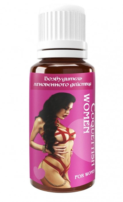 Возбудитель мгновенного действия Coquettish Women - 30 мл. - Миагра - купить с доставкой в Северске