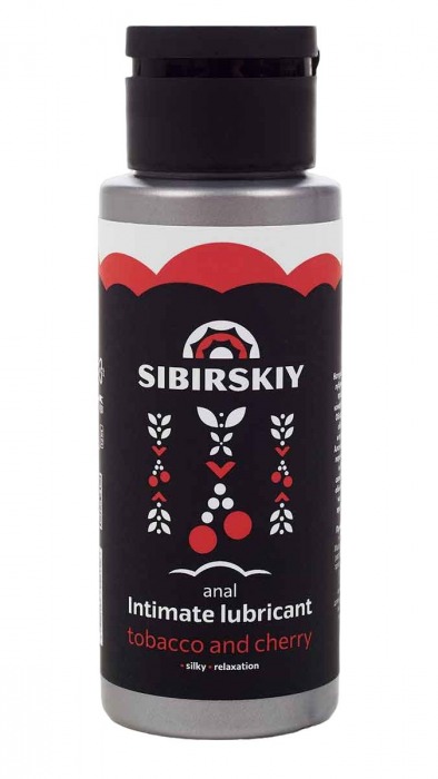 Анальный лубрикант на водной основе SIBIRSKIY с ароматом вишни и табака - 100 мл. - Sibirskiy - купить с доставкой в Северске