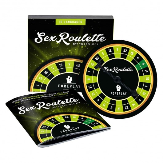 Настольная игра-рулетка Sex Roulette Foreplay - Tease&Please - купить с доставкой в Северске