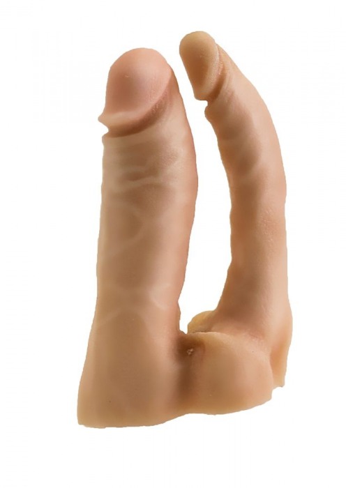 Двойная насадка для страпона Харнесс - 15 см. - LOVETOY (А-Полимер) - купить с доставкой в Северске