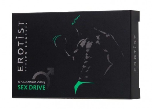 Капсулы для мужчин для повышения либидо Erotist SEX DRIVE - 10 капсул (500 мг.) - Erotist Libido Booster - купить с доставкой в Северске