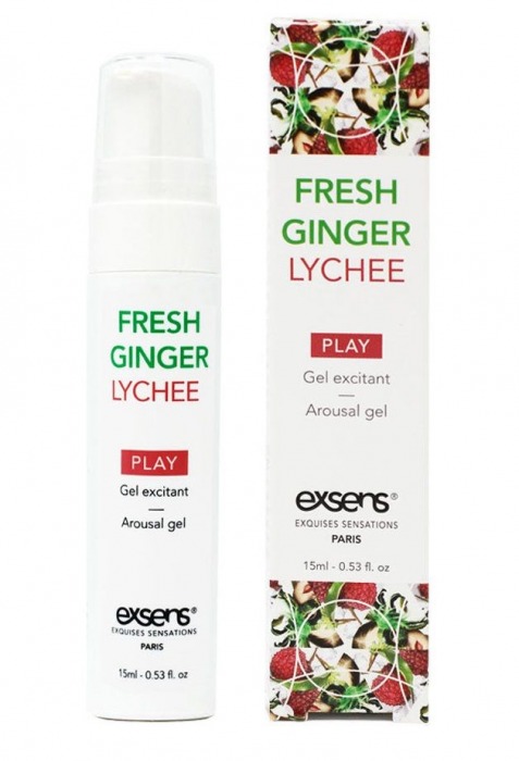 Возбуждающий гель Fresh Ginger Lychee Arousal Gel - 15 мл. - Exsens - купить с доставкой в Северске