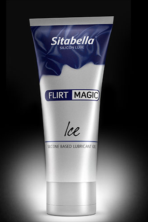 Силиконовая гель-смазка FLIRT MAGIC Ice с лёгким пролонгирующим эффектом - 75 мл. - Sitabella - купить с доставкой в Северске