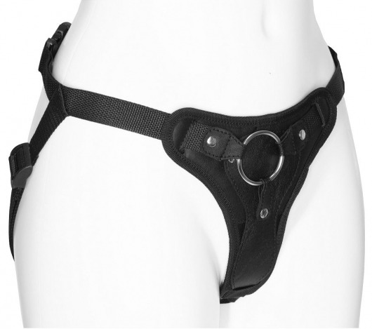 Женские трусики для фиксации насадки кольцом с внутренней насадкой - LOVETOY (А-Полимер) - купить с доставкой в Северске