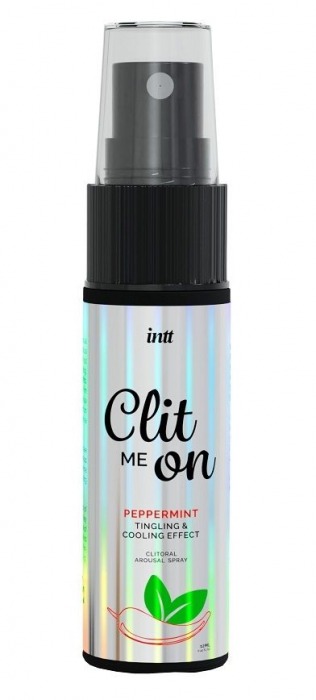 Клиторальный возбуждающий спрей Clit Me On Peppermint - 12 мл. - INTT - купить с доставкой в Северске