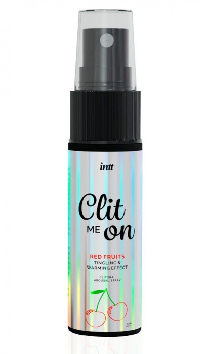 Клиторальный возбуждающий спрей Clit Me On Red Fruits - 12 мл. - INTT - купить с доставкой в Северске