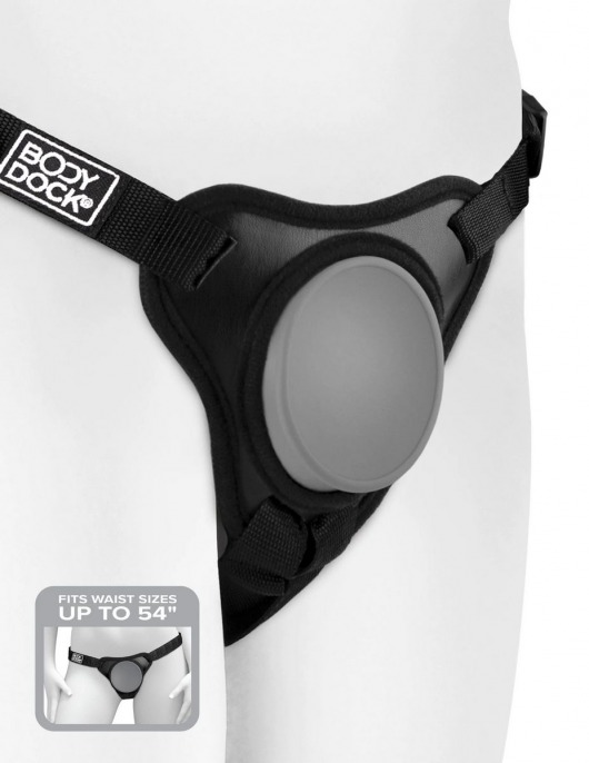 Трусы с платформой для насадки Body Dock Elite Mini - Pipedream - купить с доставкой в Северске