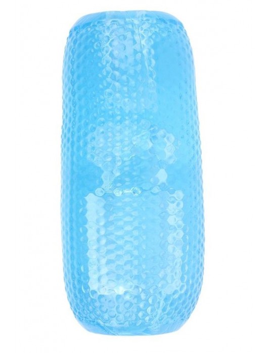 Голубой текстурированный мастурбатор Palm Stroker No.4 - Chisa - в Северске купить с доставкой