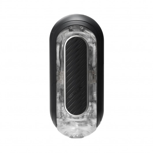 Черный мастурбатор Tenga Flip Zero Gravity с вибрацией - Tenga - в Северске купить с доставкой