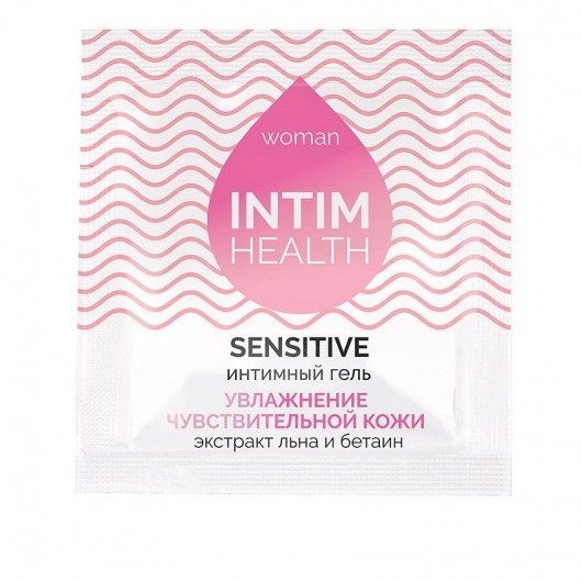 Саше интимного геля на водной основе Intim Health Sensitive - 3 гр. - Биоритм - купить с доставкой в Северске