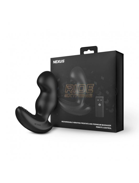 Черный вибромассажер простаты Nexus Ride Extreme - 14,1 см. - Nexus Range - в Северске купить с доставкой