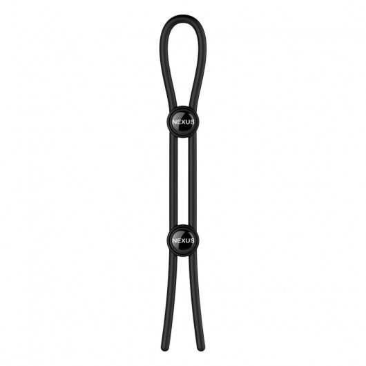 Черное эрекционное лассо Nexus Forge Double - Nexus Range - в Северске купить с доставкой