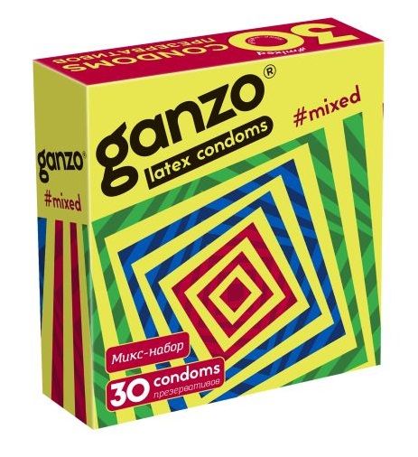 Микс-набор из 30 презервативов Ganzo Mixed - Ganzo - купить с доставкой в Северске