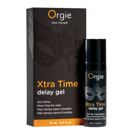 Продлевающий гель Orgie Xtra Time Delay Gel - 15 мл. - ORGIE - купить с доставкой в Северске