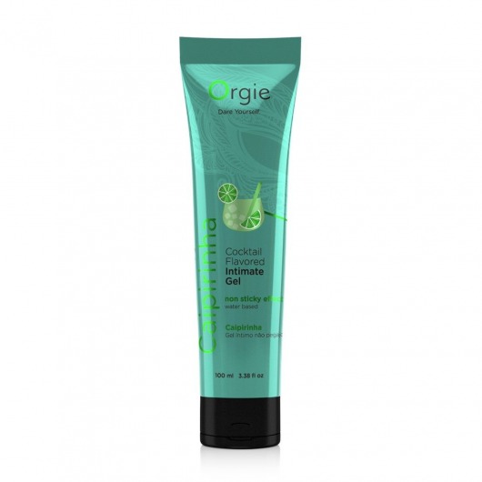 Съедобный интимный гель Orgie Lube Tube Cocktail Caipirinha - 100 мл. - ORGIE - купить с доставкой в Северске