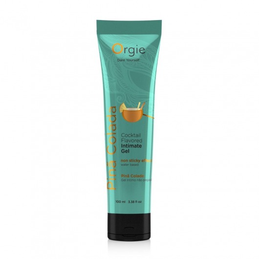 Съедобный интимный гель Orgie Lube Tube Cocktail Pina Colada - 100 мл. - ORGIE - купить с доставкой в Северске