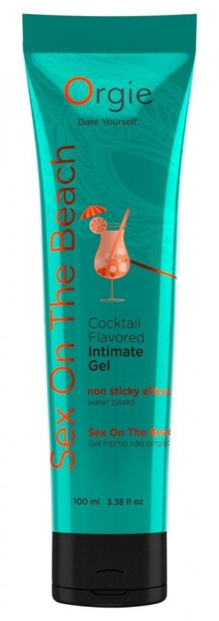 Съедобный интимный гель Orgie Lube Tube Cocktail Sex On The Beach - 100 мл. - ORGIE - купить с доставкой в Северске