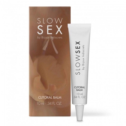 Бальзам для клитора Slow Sex Clitoral Balm - 10 мл. - Bijoux Indiscrets - купить с доставкой в Северске