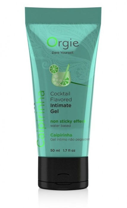 Съедобный интимный гель Orgie Lube Tube Cocktail Caipirinha - 50 мл. - ORGIE - купить с доставкой в Северске