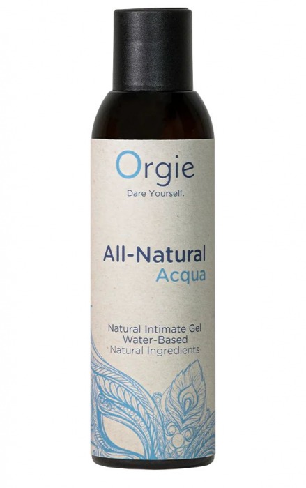 Интимный гель на водной основе Orgie All-Natural Acqua - 150 мл. - ORGIE - купить с доставкой в Северске