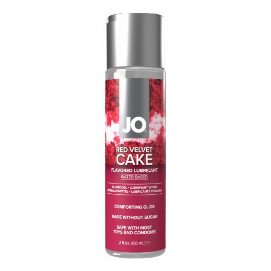 Лубрикант на водной основе JO H2O Red Velvet Cake Flavored Lubricant - 60 мл. - System JO - купить с доставкой в Северске