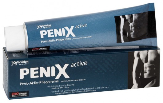 Возбуждающий крем для мужчин PeniX active - 75 мл. - Joy Division - купить с доставкой в Северске