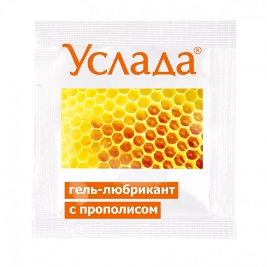 Гель-лубрикант «Услада с прополисом» - 3 гр. - Биоритм - купить с доставкой в Северске