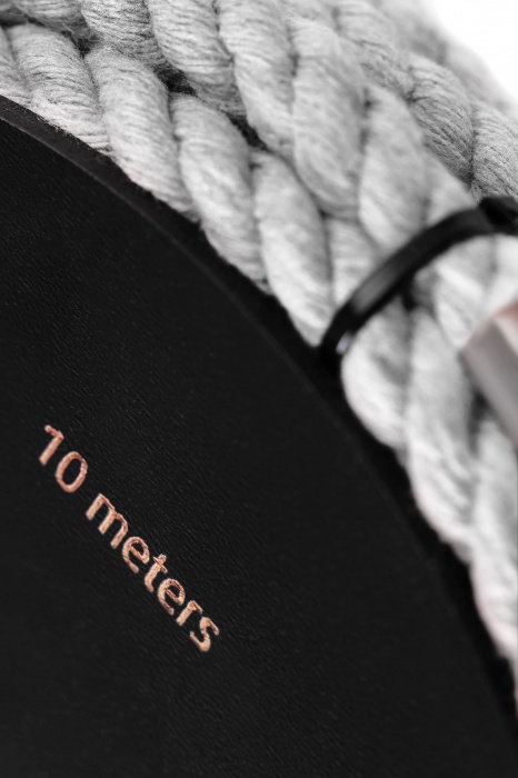 Белая веревка для шибари на катушке - 10 м. - Pecado - купить с доставкой в Северске