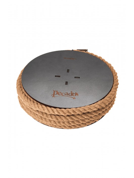 Джутовая веревка для шибари на катушке - 10 м. - Pecado - купить с доставкой в Северске