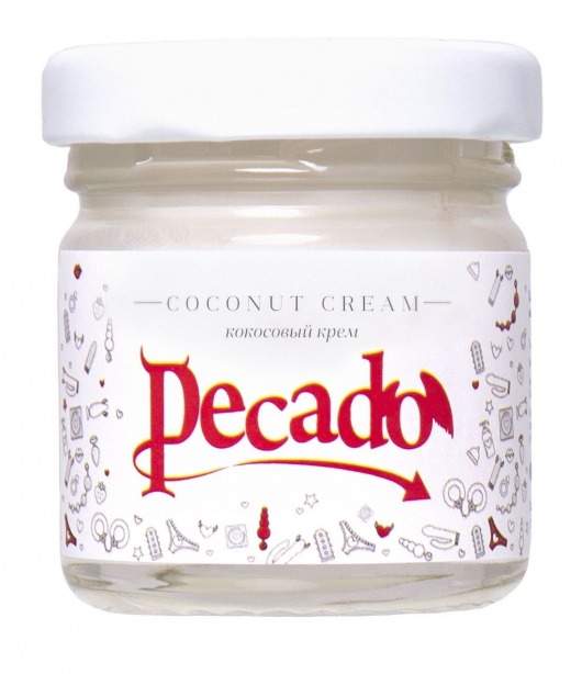 Массажная свеча Сoconut Cream - 35 мл. - Pecado - купить с доставкой в Северске