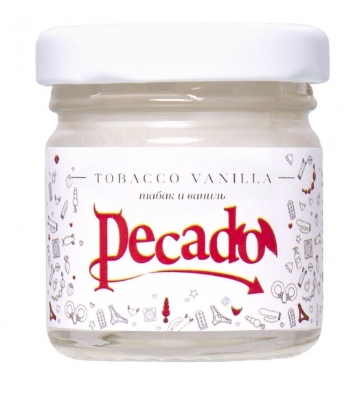 Массажная свеча Tobacco Vanilla - 35 мл. - Pecado - купить с доставкой в Северске