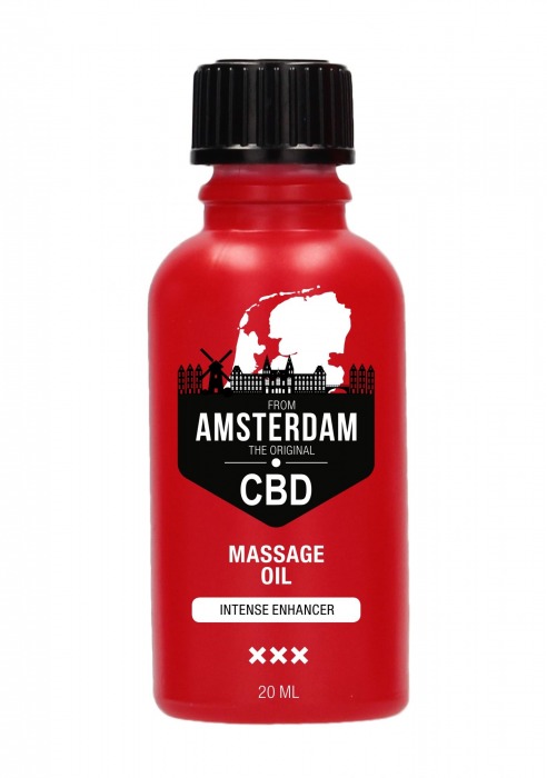 Стимулирующее масло Intense CBD from Amsterdam - 20 мл. - Shots Media BV - купить с доставкой в Северске