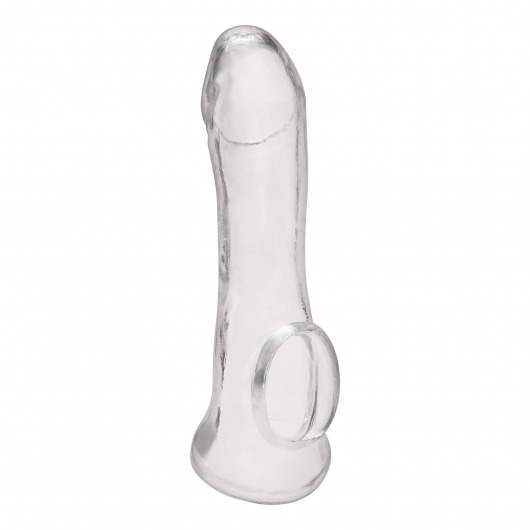 Прозрачная насадка на пенис Transparent Penis Enhancing Sleeve Extension - 15,9 см. - BlueLine - в Северске купить с доставкой