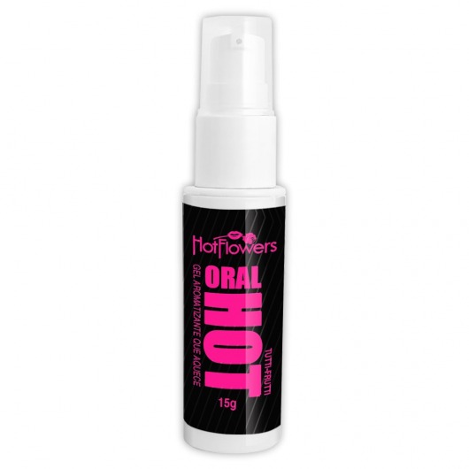 Гель для оральных ласк Oral Hot с согревающим эффектом - 15 гр. - HotFlowers - купить с доставкой в Северске