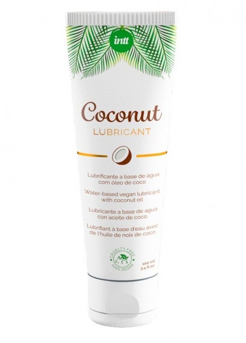 Веганская смазка на водной основе Coconut Lubricant - 100 мл. - INTT - купить с доставкой в Северске