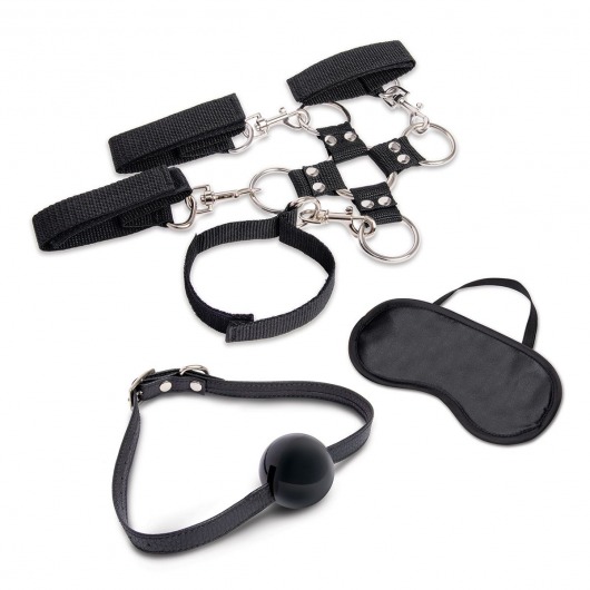 Набор для фиксации из 7 предметов Hogtie   Ball Gag Kit - Lux Fetish - купить с доставкой в Северске